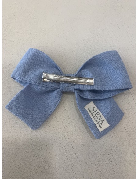 Pinza Pico Lazada Lino Azul