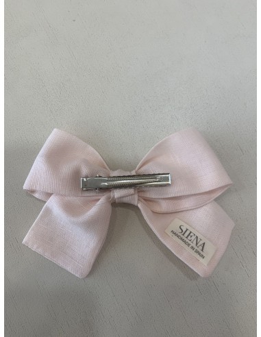Pinza Pico Lazada Lino Rosa Combinado Color S