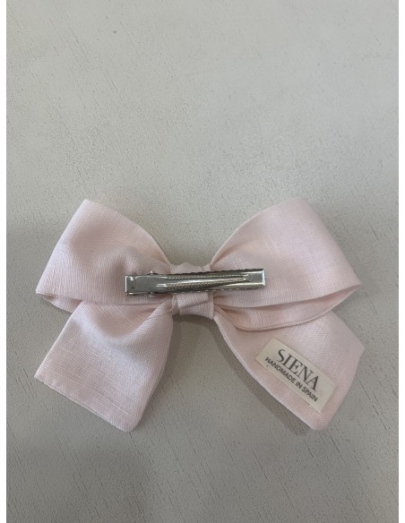 Pinza Pico Lazada Lino Rosa Combinado Color S