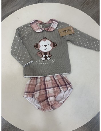Lolittos Jubón O + Cubre Niño  Colección Monino 2