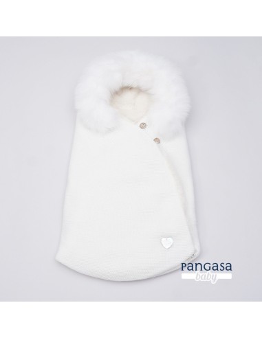 Pangasa Saco Forro Polar colección Marfil