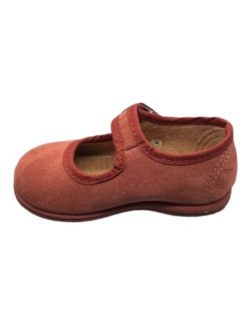 Merceditas piel Suede color Caldera 2