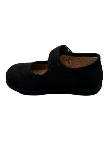 Merceditas piel Suede color Negro