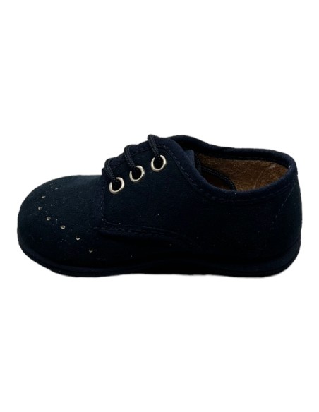 Zapato Blucher Niño color Azul Marino