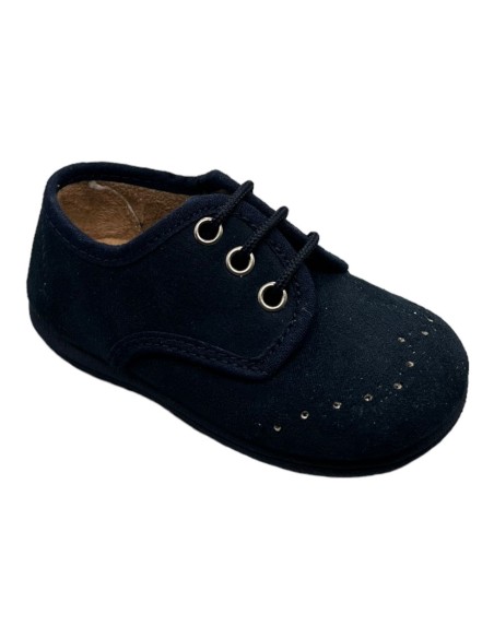 Zapato Blucher Niño color Azul Marino