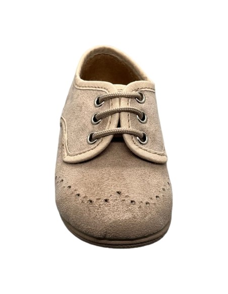 Zapato Blucher Niño color Beige