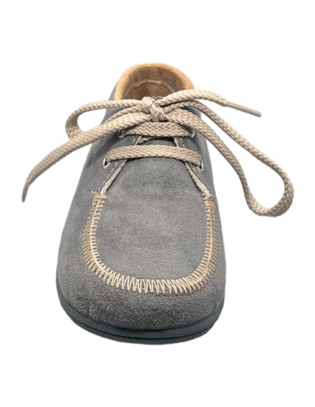 Zapato Blucher color gris