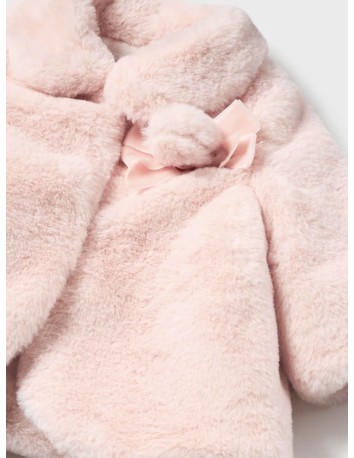 Mayoral Abrigo de pelo colección Rosa Soft 2
