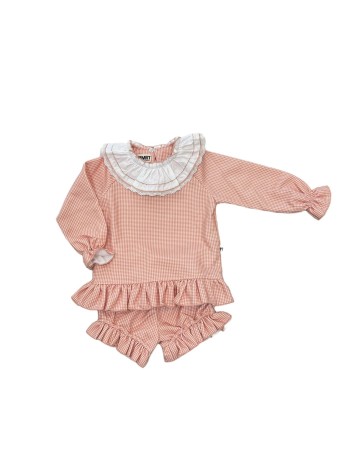 La Martinica Conjunto niña colección MRT Cuadritos