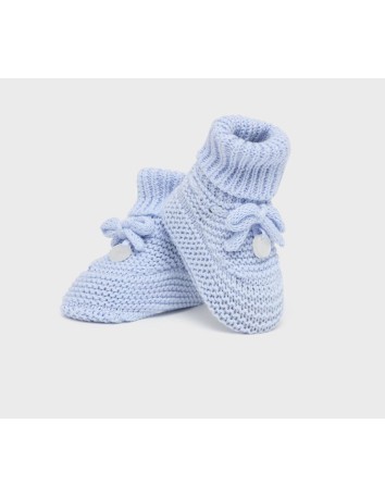 Mayoral Patucos Tricot Celeste