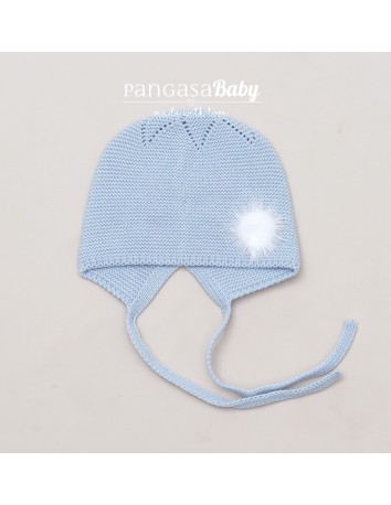 Pangasa Capota Estrella Pompón Celeste Empolvado