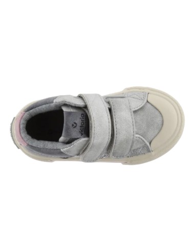 Victoria botines niña Glitter plata modelo Tribu