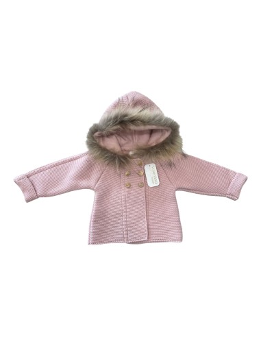 Valentina Bebes Chaquetón Punto Pelo Natural