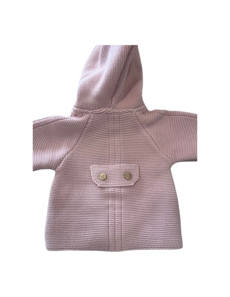 Valentina Bebes Chaquetón Punto Pelo Natural