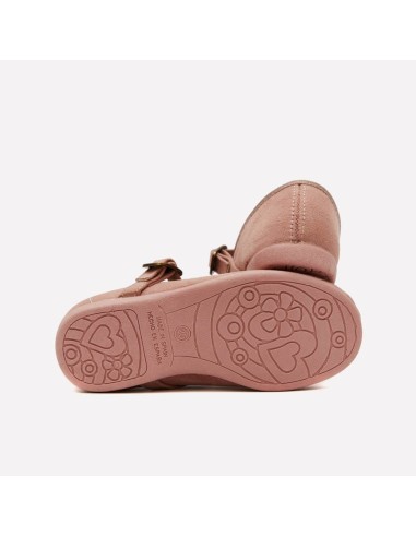 Merceditas Rosa con correa y hebilla