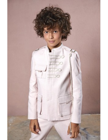 Hortensia Maeso Almirante Mateo Rosa comunión niño 2024 2