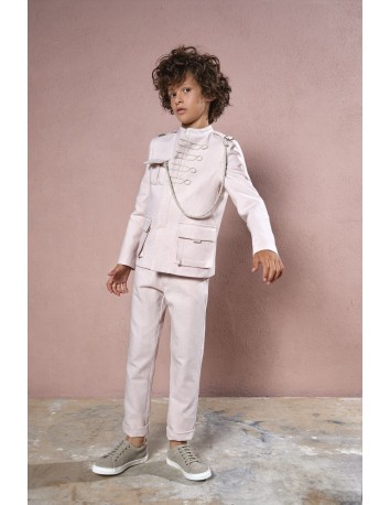 Hortensia Maeso Almirante Mateo Rosa comunión niño 2024