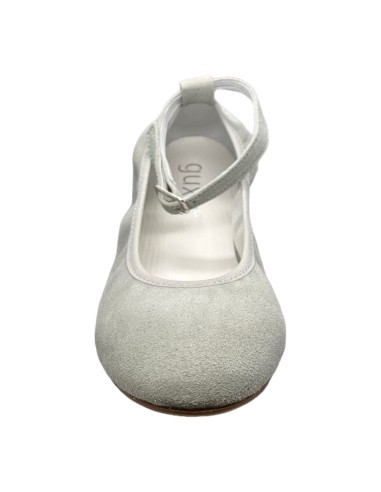 Guxs Zapato Niña modelo Ballet piel ante salvia