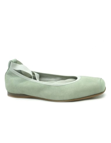 Guxs Zapato Niña modelo Ballet Piel Ante color...