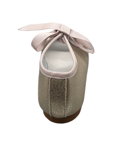 Zapato Angelito niña piel polvore cava beige