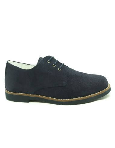 Guxs Zapato Blucher Ceremonia Niño piel serraje...