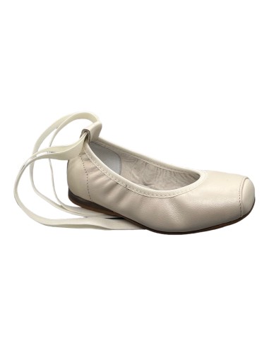 Guxs Zapato Niña modelo Ballet Piel metal geminis