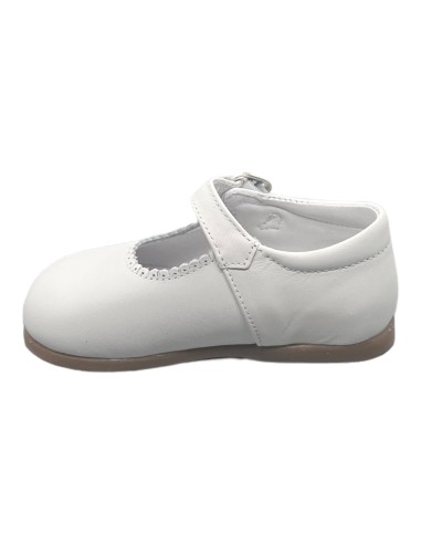 Guxs  Merceditas piel castor porcelana
