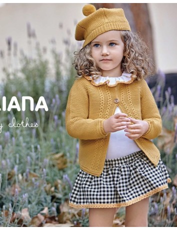 Juliana Bebés Conjunto niña colección Cuadritos