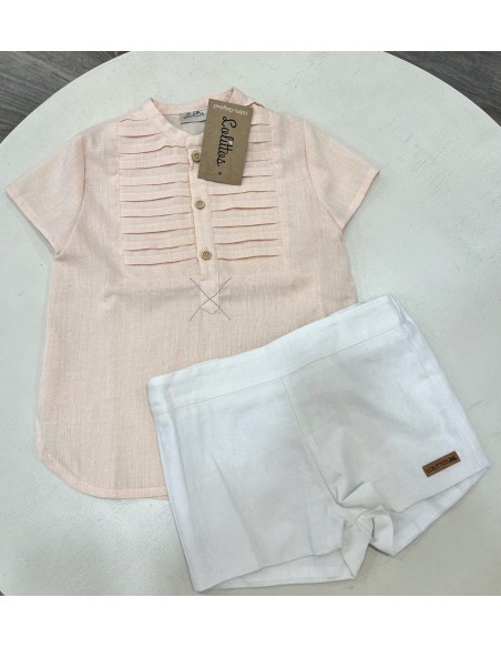 Lolittos colección Melocotón Pantalón + Camisa