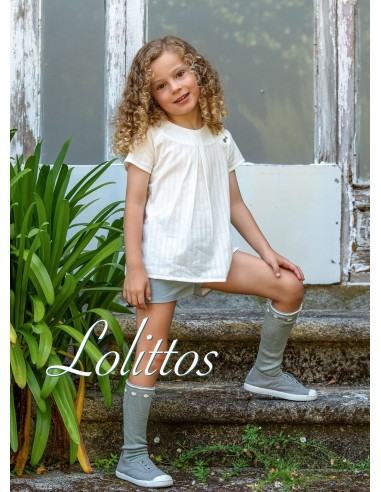 Lolittos colección Guipur Conjunto niño