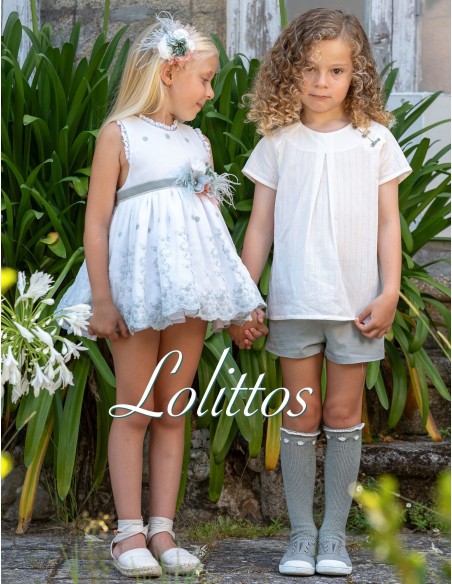 Lolittos colección Guipur Conjunto niño