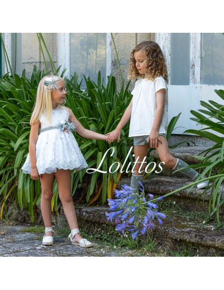 Lolittos colección Guipur Conjunto niño
