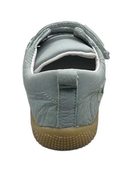 Biotecnical zapato casual blandito piel aguamarina