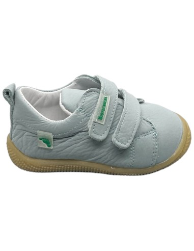Biotecnical zapato casual blandito piel aguamarina