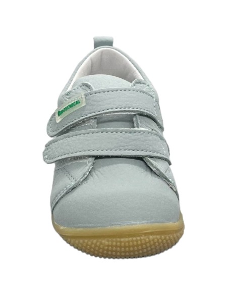 Biotecnical zapato casual blandito piel aguamarina