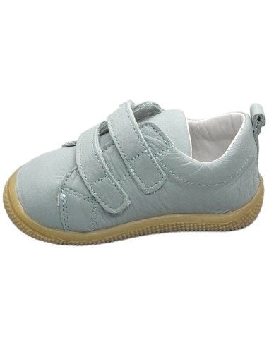 Biotecnical zapato casual blandito piel aguamarina