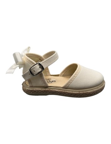 Lona Esparto Lino Piqué Beige