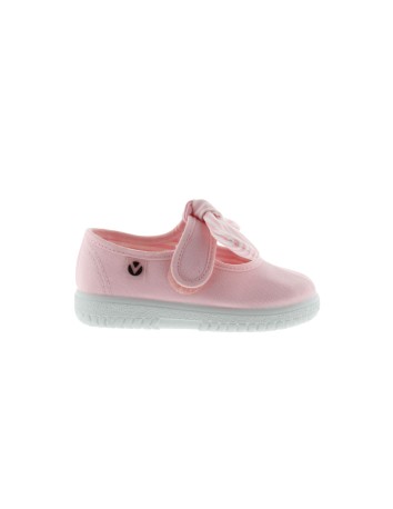 Victoria Modelo Ojalá Lona Pañuelo Rayas Color Rosa 2