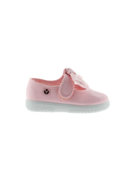 Victoria Modelo Ojalá Lona Pañuelo Rayas Color Rosa