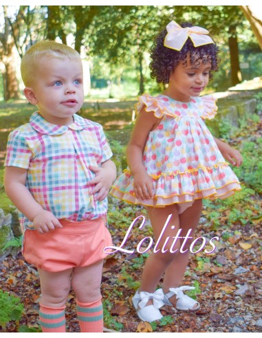 Lolittos colección Picnic Rana + Camisa