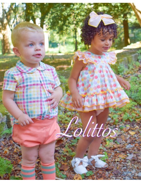 Lolittos colección Picnic Rana + Camisa