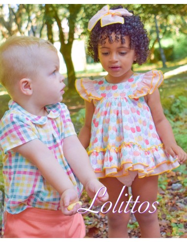 Lolittos colección Picnic Rana + Camisa