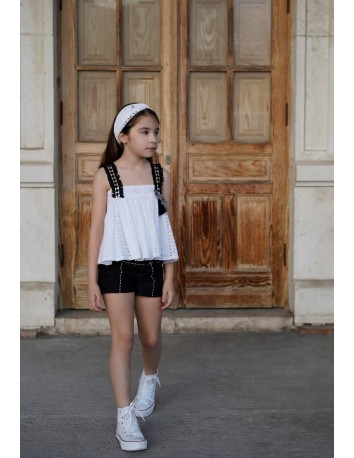 Noma Fernández colección Perla Short+Blusón