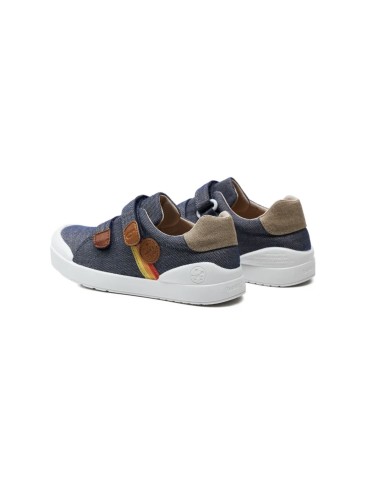 Biomecanics zapatilla lona azul marino piqué
