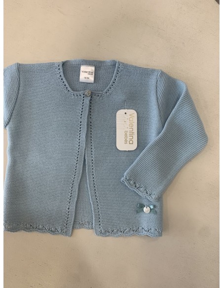 Valentina Bebes Chaqueta larga Hilo Verde