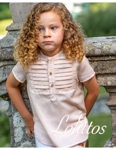 Lolittos colección Melocotón Pantalón + Camisa