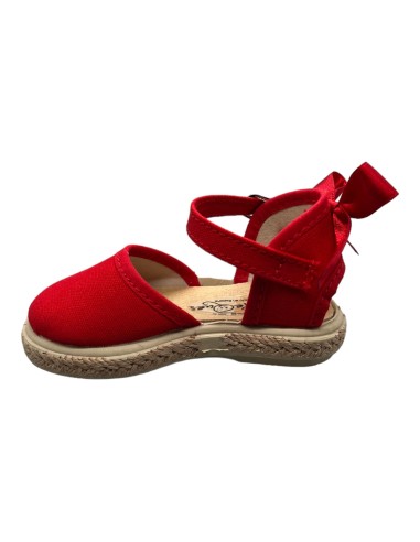 Lona Esparto Lino Piqué Rojo
