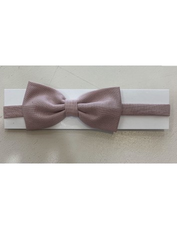 Pajarita Niño Rosa Empolvado