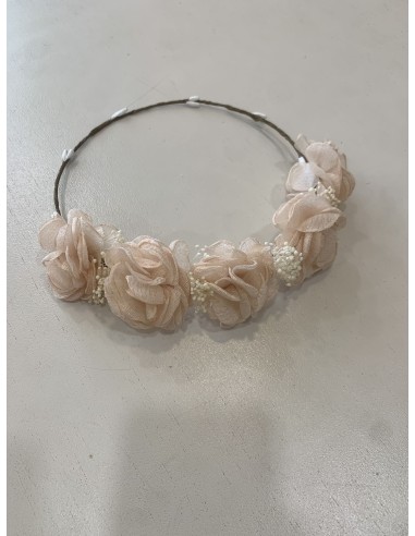 Media Corona 5 Flores tul color C