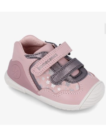 Biomecanics Zapato sport Estrellas Rosa